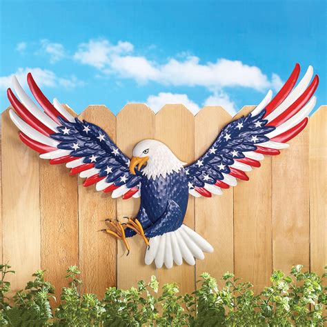 metal eagle house decoration|outdoor eagle wall decor.